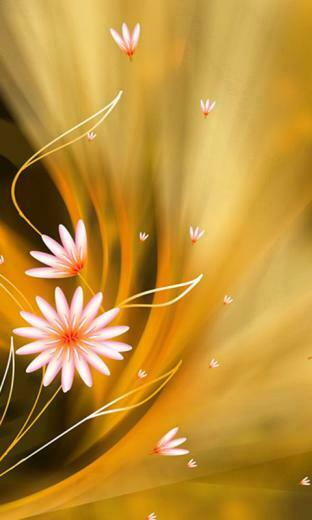 Yellow Flower Wallpaper Screensaver Pre Id