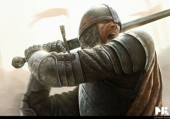 Medieval Knights Wallpaper Sword