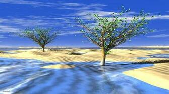 Wallpaper Desktop Desert Coastline Frozen Computer Image