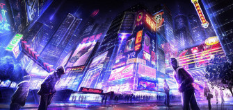 Cyberpunk City Wallpaper
