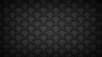 Wallpaper Floral Black