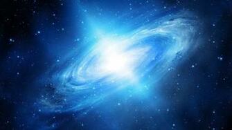 Space Blue Circle Stars Desktop Pc And Mac Wallpaper