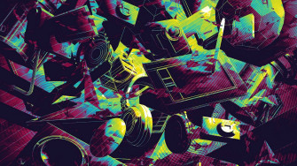 Psychedelic Art Desktop Background Wallpaper