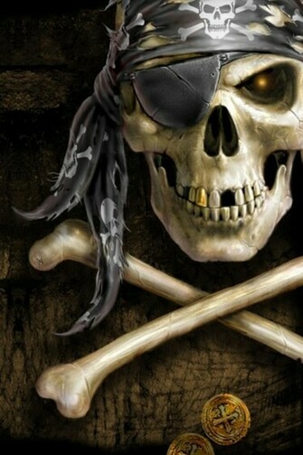Skull Screensaver Wallpaper