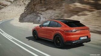 Porsche Cayenne Coupe Rear Three Quarter HD Wallpaper