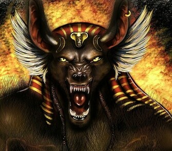 Wallpaper Anubis Egyptian God Of The Dead By Butchen Customize