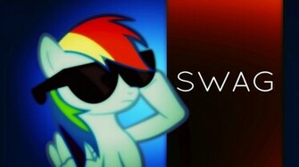 Rainbow Dash Swag Wallpaper By Celestiasrevenge
