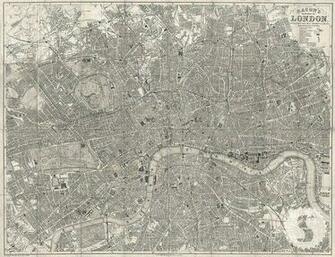 Victorian England Traveler S Map X Wallpaper