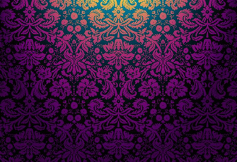 Pink Gold Damask Wallpaper