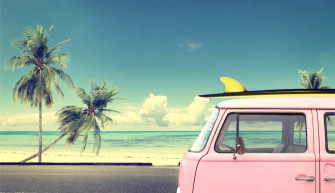 Volkswagen Surf Bus Wallpaper