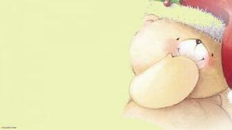 Christmas Bear Teddy Background Wallpaper