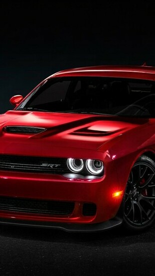 Dodge Challenger Srt Hellcat Wallpaper iPhone