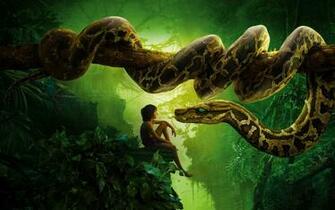 Jungle Book Snake Kaa Mowgli Wallpaper In Jpg Format For