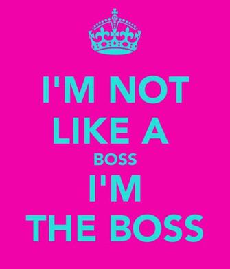 Not Like A Boss I M The Keep Calm And Carry On Image
