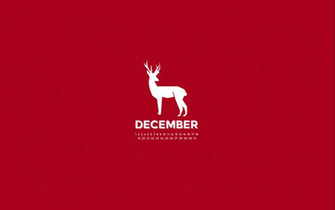 December Desktop Calendar Wallpaper