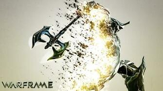 Warframe Sci Fi Warrior Armor Robot Cyborg Poster C Wallpaper