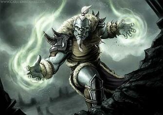 Shaman Orc Dnd By Carstenbiernat