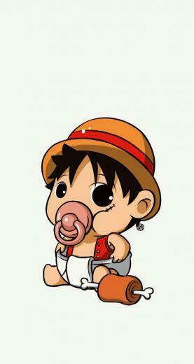 Baby Luffi Pieces iPhone One