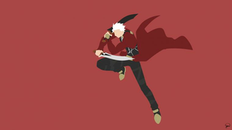 Archer Fate Stay Night Minimalist Wallpaper By