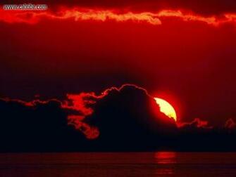 Nature Crimson Clouds Picture Nr