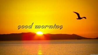Sun Rising Good Morning Wallpaper