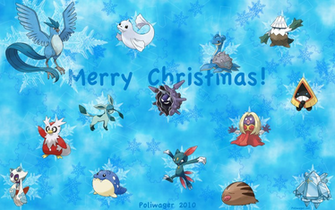 Christmas Pok Mon Wallpaper