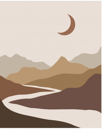 Abstract Landscape Wallpaper