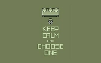 Funny Monochrome Keep Calm And Pixelated Anime Pokemon HD Wallpaper