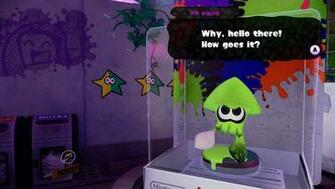 Inkling Squid Amiibo During A Splatfest By Portal2player On