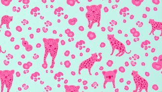 Pink Leopard Wallpaper