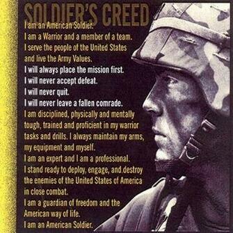 Soldier S Creed Warriors