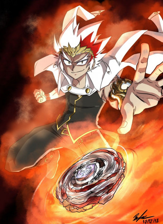 Artstation Ryuga Beyblade Metal Fight Diogo Cidades Cool