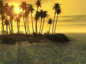 3d Wallpaper Desktop Sunset Moons Sun Bureaublad