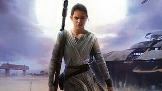 Rey Star Wars The Force Awakens Wallpaper HD