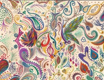 Background Doodle Rd Post