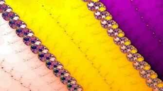 Purple Yellow And White Lines Wallpaper