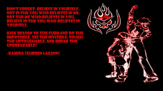 Gurren Lagann Quote Wallpaper By 2494paul