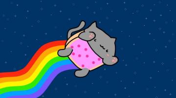 Nyan Cat Wallpaper Top Image Wallpapermoon