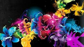 Flower High Resolution HD Wallpaper Vector