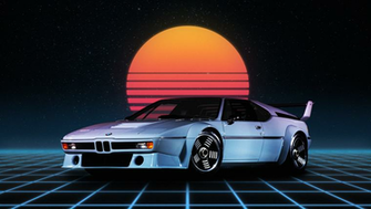 Bmw M1 Wallpaper Outrun