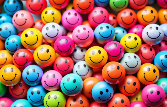 Smiley Ball Wallpaper
