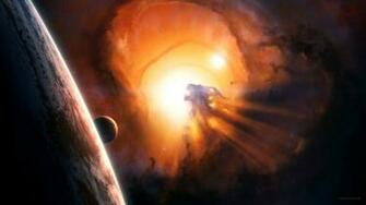 Space Black Hole Wallpaper HD