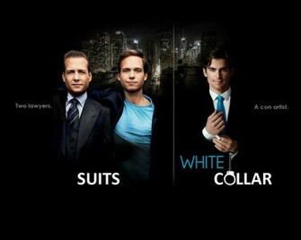 White Collar And Suits By Fancypancy
