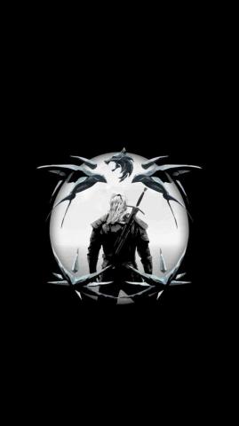 The Witcher V1 AmoledBackground