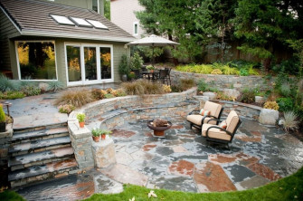 Flagstone Patio Ideas Cost Install Landscaping Network
