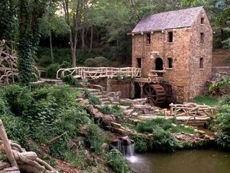 Watermill Wallpaper Wind Water Mils