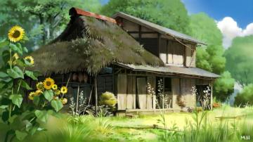 Heisei Tanuki Gassen Pom Poko HD Wallpaper