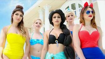 What Happens When Disney Princesses Go To A Pool Party