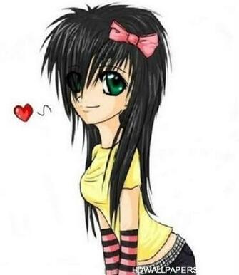 Anime Emo Wallpaper HD Background