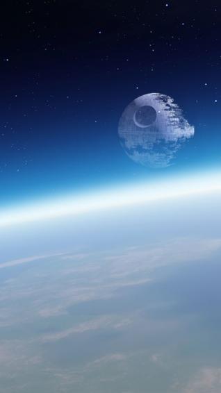 Death Star iPhone Wallpaper On